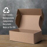 Custom Screen Printed Corrugated Box Medium Box 11x6.5x4 For Mailers, Gifting And Kits