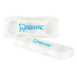 Toothpick Flosser With Plastic Travel Case