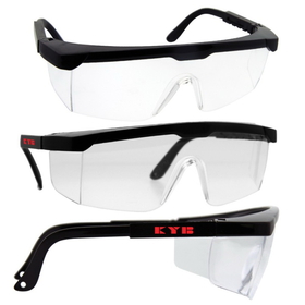 Custom Black Adjustable Ansi Safety Glasses