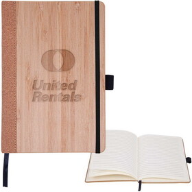 Custom High Caliber Line JT132 Bamboo Cover Cork Journal