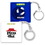 Custom Tape Measure with Level Key Chain, Price/each