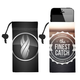 Custom High Caliber Line K825-FD Microfiber Camera/Cell Phone Pouch