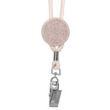 TBD Adjustable Slider & Quick Release Breakaway Cotton Neck Cord w/ Bull Dog Clip