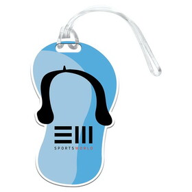 Custom High Caliber Line L847 Sandal Luggage Tag