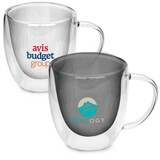 High Caliber Line S800 Double Wall Glass Mug 8.5 oz.