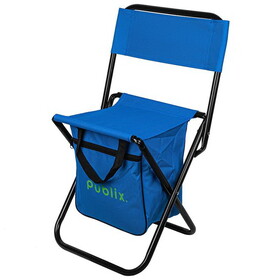 Custom High Caliber Line T103 Folding Camping Picnic Chair with Storage Pouch