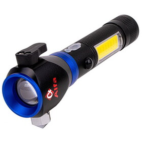 Custom High Caliber Line T132 CROSSOVER-200 Tactical Multi-Functional Flashlight with COB Lamp USB Chargeable Focus