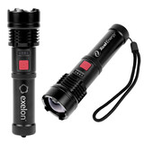 High Caliber Line T146 800LM Metal Flashlight with 1500mAh Rechargeable Battery