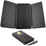 Custom High Caliber Line T293 The Corona Wireless Charger Solar Power Bank, 10,000mAh