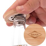 High Caliber Line T500 Bamboo Bottle Opener with Magnetic Bamboo