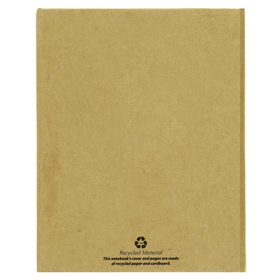Custom Khaki Recycled Sticky Notebook, 3 1/4"W X 4 1/8"H