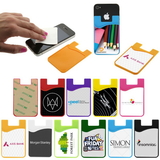 Silicon Smartphone Wallet With Microfiber