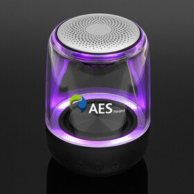 Custom High Caliber Line T612 Mini Wireless Surround Speaker w/ LED Light