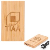 High Caliber Line T826 Thunder Bamboo 5,000 mAh Power Bank