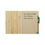 Custom Khaki Bamboo Eco Notebook, 5 1/4"W X 7"H, Price/each