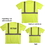 Custom Ansi 2 Yellow Safety T-Shirt, Price/each