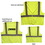 Custom Ansi 2 Yellow Safety Vest, Price/each