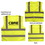 Custom Quick Release Ansi 2 Safety Vest, Price/each