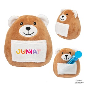 Custom 6" Pouch Pet Bear