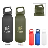 Custom 20 Oz. Brooke rPET Bottle With Easy Carry Handle
