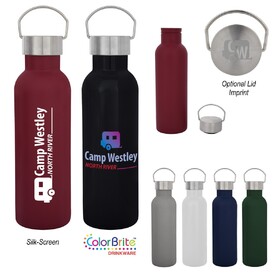 Custom 28 Oz. Tipton Recycled Stainless Steel Bottle