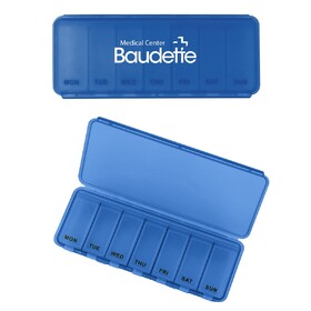 Custom Large 7 Day Pill Container