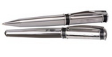 Custom 10313-SL - Twist Action Ballpoint Pen & Rollerball