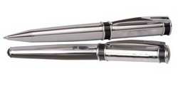 Custom 10313-SL - Twist Action Ballpoint Pen & Rollerball