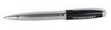 Custom 10901BKCH - Executive Twist Action Ballpoint Pen Black and Silver Classy