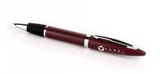Custom 12801-BR - Rubber Grip Twist Action Ball Point Pen - Brown