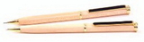 Custom 2012-MAPLE - Imperial Twist-Action Ballpoint Pen & Pencil Set