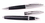 Custom 3013-BLACK - Imazon Leather & Chrome Rollerball & Ballpoint Pen Set, Price/set