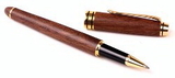 Custom 3603-WALNUT - Impella Wood Rollerball Pen