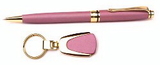 Custom 3618-LIGHT-PINK - Impella Ballpoint Pen and Keychain Set