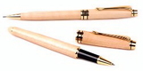 Custom 3623-MAPLE - Impella Wood Rollerball Pen and Pencil Set