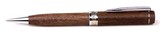 Custom 55901-WALNUT - Inforest Flat Top Wood Twist Action Ballpoint Pen