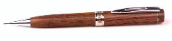 Custom 55902-WALNUT - Inforest Flat Top Wood Twist Action Pencil