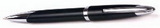Custom 59201-BLACK - The Instructor Slanted Twist Action Ballpoint Pen