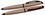 Custom 59512-CHAMPAGNE - Iclipse Series Twist Action Pen & Pencil, Price/set