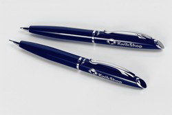 Custom 59512-NAVY - Iclipse Series Twist Action Pen & Pencil