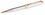 Custom 6701-CHROME - Best Seller - Inluxus Executive Twist Action Ballpoint Pen with Gold Appointments, Price/each
