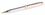 Custom 6702-CHROME - Best Seller - Inluxus Chrome 0.09mm Twist Action Pencil with Gold Appointments, Price/set