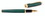 Custom 6703-GREEN - Best Seller - Inluxus Executive Rollerball Pen with Gold Appointments and Snap off Cap, Price/each