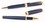 Custom 6713-NAVY - Inluxus Executive Style Ballpoint Pen & Rollerball Pen Set with Gold Appointments, Price/set