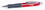 Custom 7301-RED - Ignite Rubber Cushioned Fingergrip Retractable Ballpoint Pen, Price/each