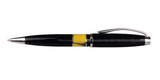 Custom 7801-YL - Intrepid Ballpoint Pen with Yellow Stone Accented Barrell