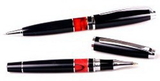 Custom 7813-RED - Intrepid Ballpoint Pen & Rollerball Pen Set
