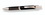 Custom 8601-BLACK - Intriad Triangular Retractable Ballpoint Pen with Rubber Grip, Price/each