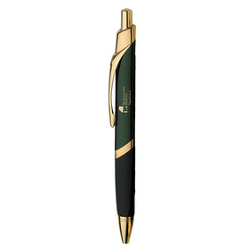 Custom 8601-GREEN - Intriad Triangular Retractable Ballpoint Pen with Rubber Grip