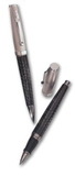 Custom 9013 - Ionyxx Twist Action Ballpoint Pen & Snap off Cap Rollerball with Carbon Fiber Body